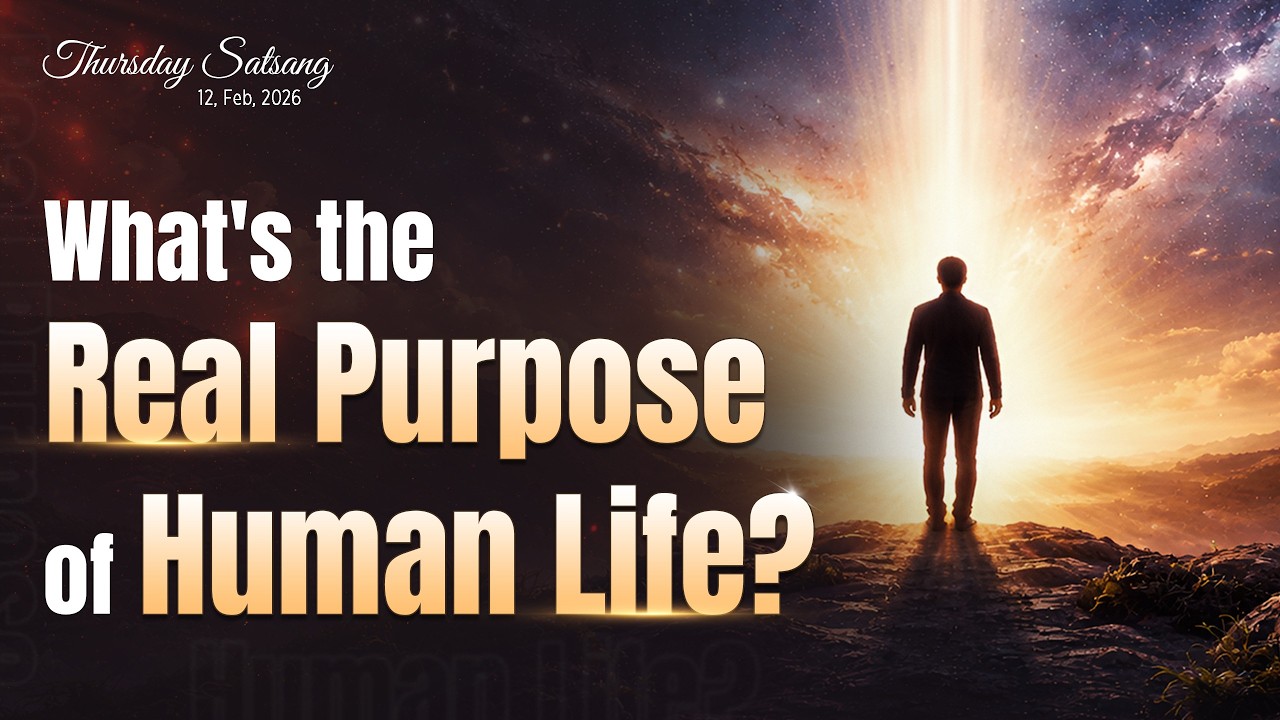 What’s the Purpose of Human Life? 🤔🙏 | LIVE Satsang by Tirthswarup Swamiji | Gurukul Hyderabad