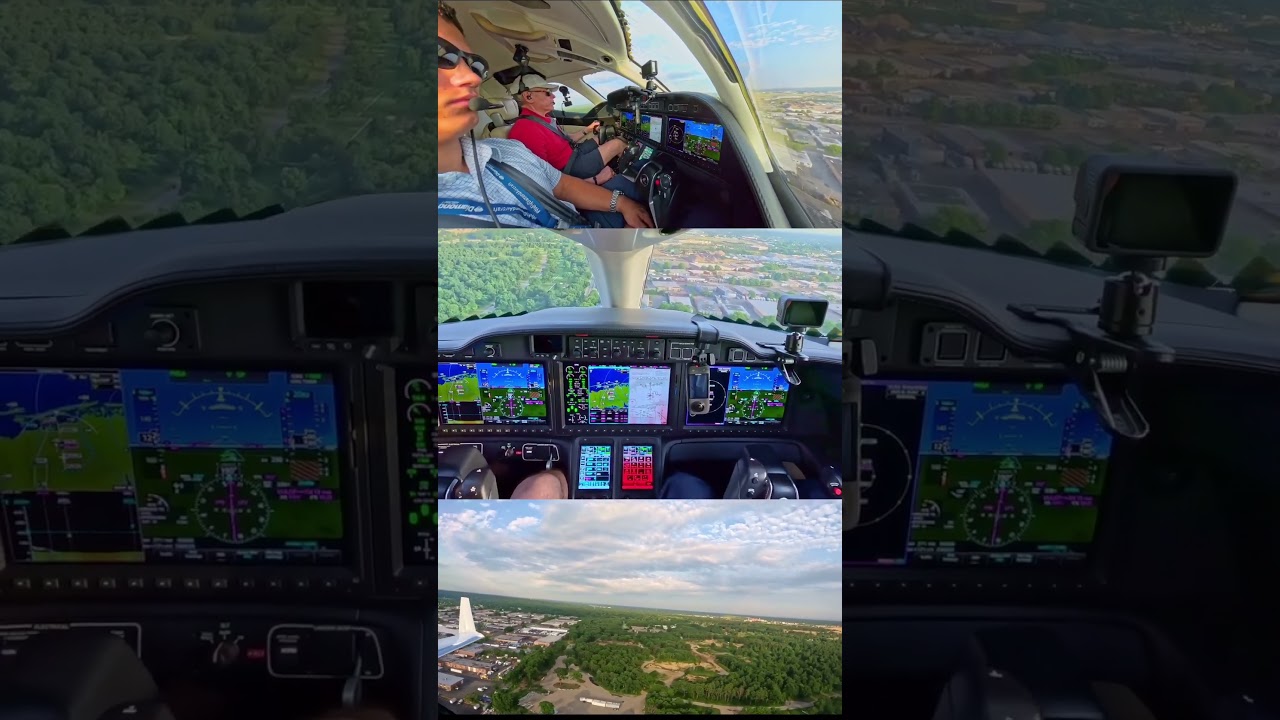 Professional HondaJet Landing 🛬️ | Jet Pilot Diaries