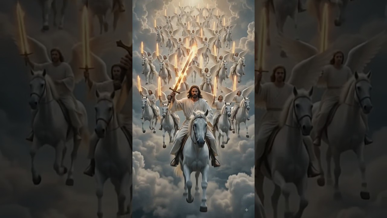 The Last Trumpet Sounds... Jesus Is Coming! ⚔️ #jesus #jesuschrist #shortsfeed