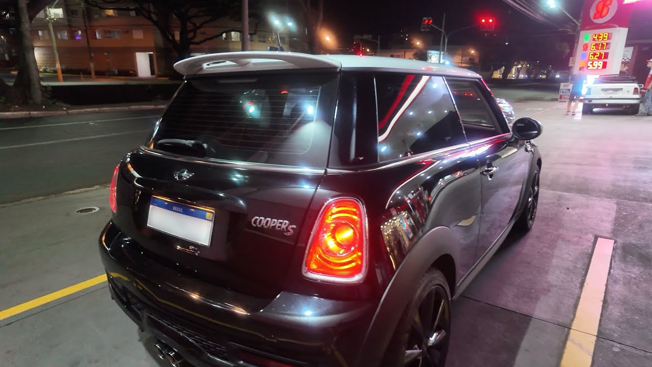PIPOCANDO NA CIDADE DE MINI COOPER S COM KADETT GSI