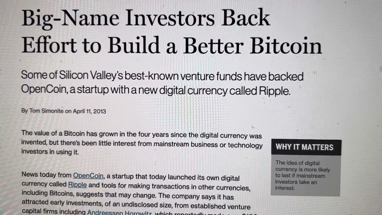 Breaking&hellip;OPEN COIN IS THE STARTUP AND RIPPLE IS THE CURRENCY!!