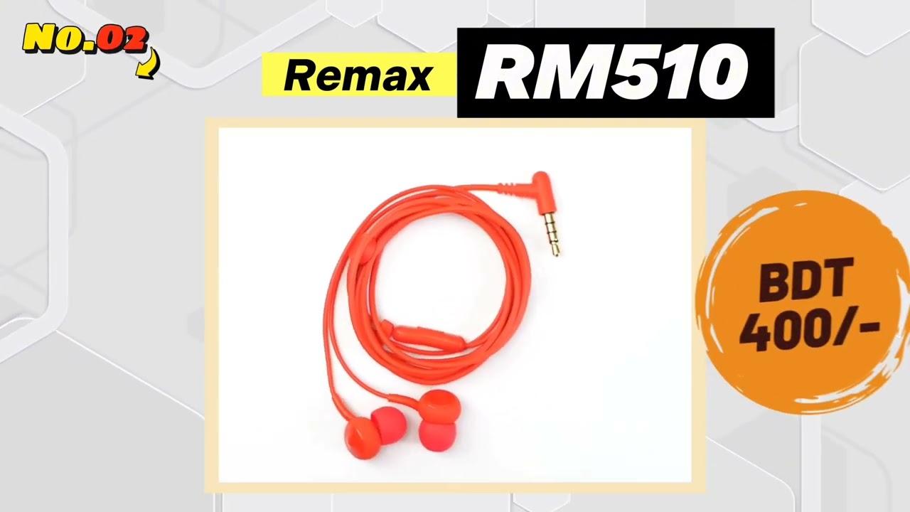 TOP-5 BEST earphones Under 500 taka. For Gaming and Music.