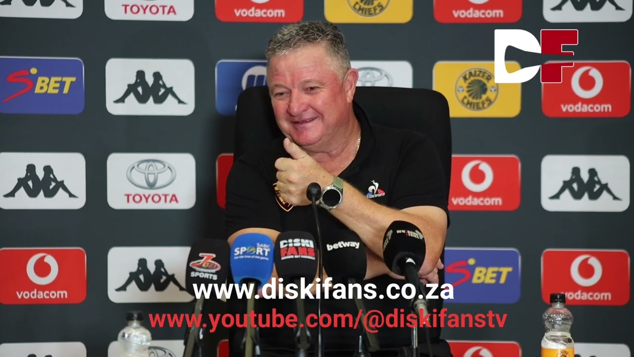 Post-Match Press Conference with Gavin Hunt | Kaizer Chiefs 1-2 Stellenbosch FC 