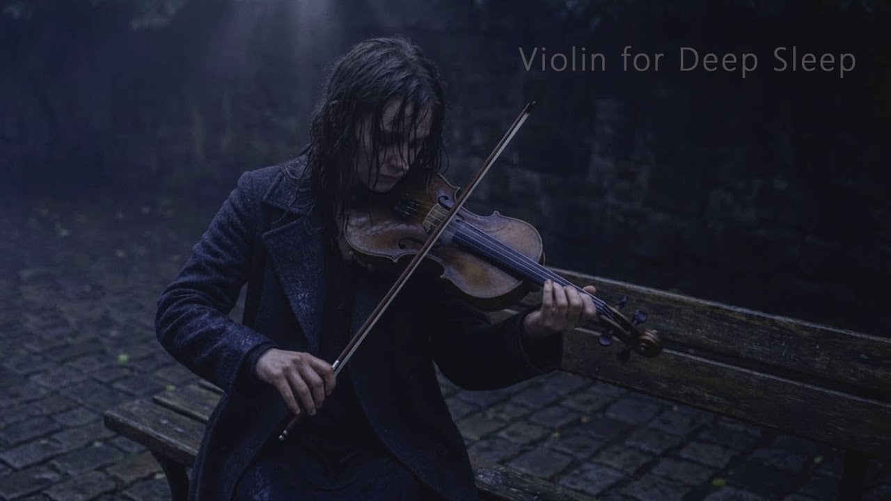🌌 Slow Violin Music for Deep Sleep 🌙 | Peaceful Instrumental Sounds for Sweet Night Dreams