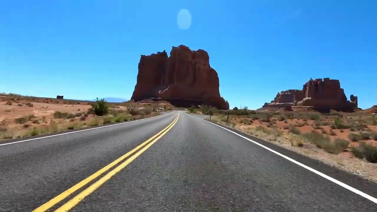 Broken Arch Arches National Park To Moab