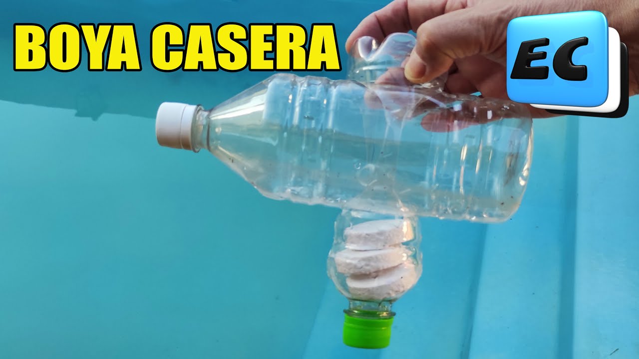 🤽‍♀️🤽‍♂️ BOYA DOSIFICADORA DE CLORO CON BOTELLAS PET