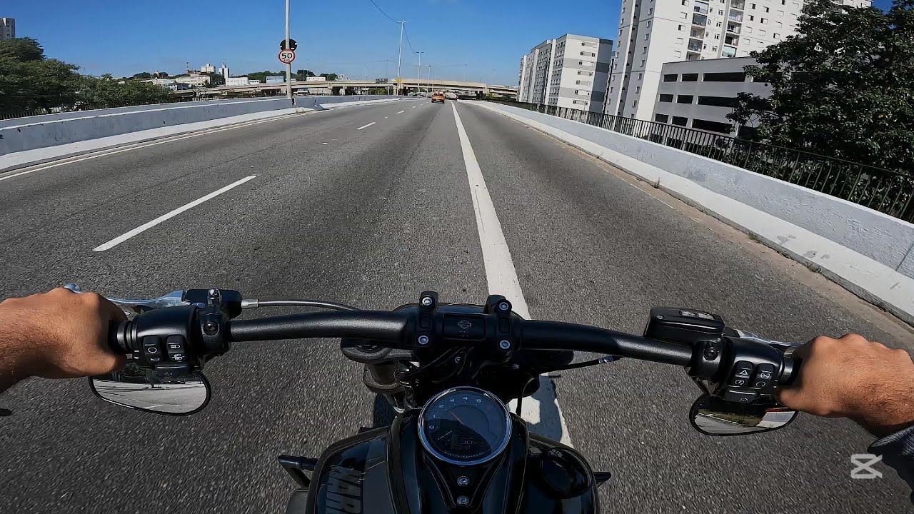 HD Fat Bob Vance & Hines sound - São Paulo - SP, Brasil - POV