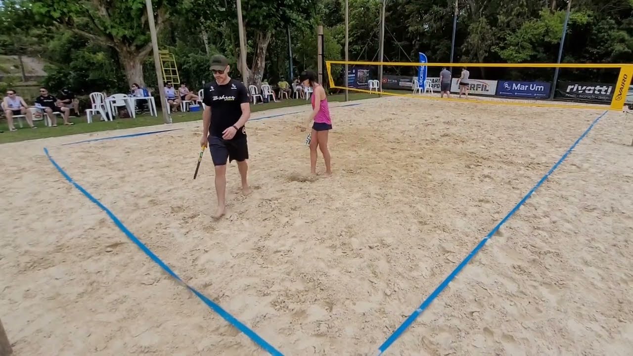 Dupla Mista D - L.Rovani/M.Corrêa x C.Pasqualotto/L.Bertan - Beach Tennis
