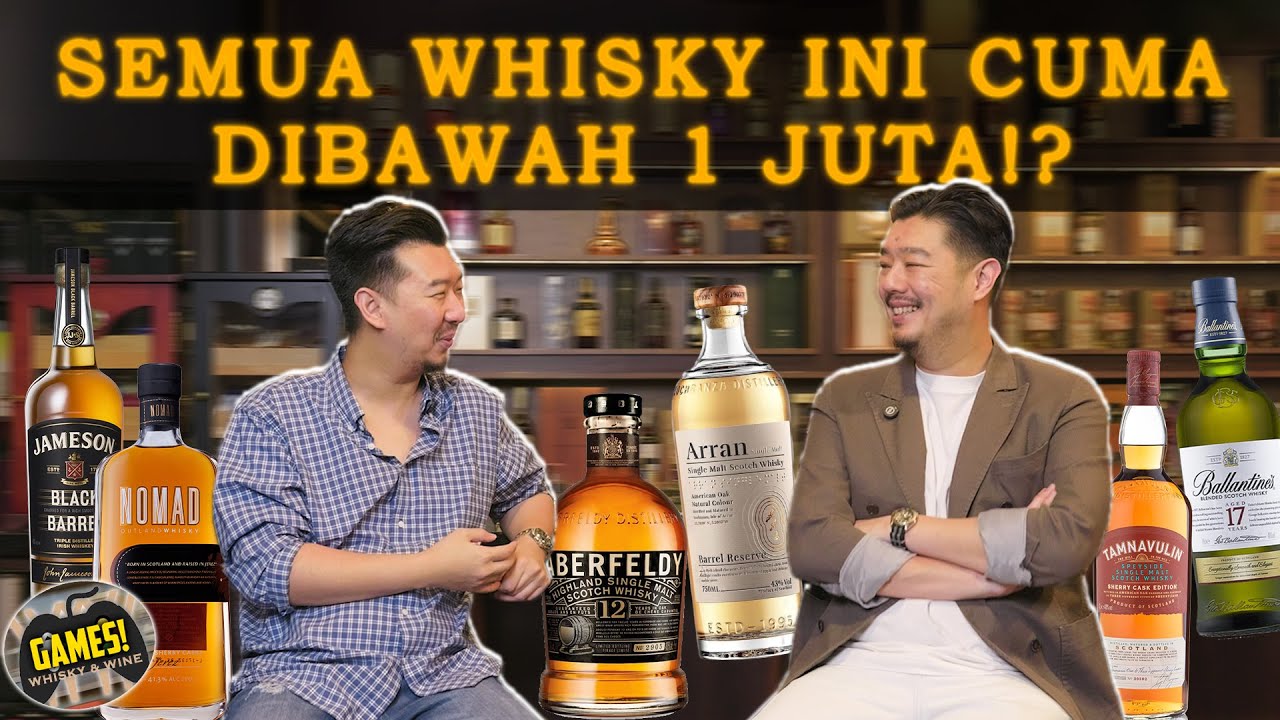 REVIEW WHISKY 1 JUTAAN SAMBIL BLIND TASTING!