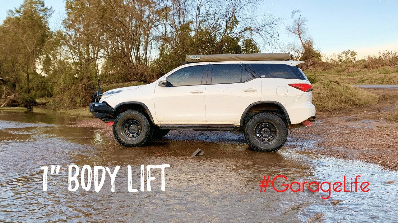 Toyota Fortuner Body lift - 1 inch body lift - HGT - Happy Go Travel