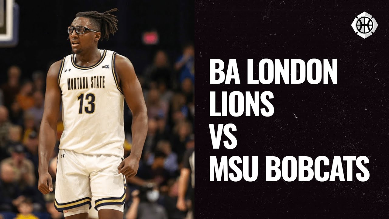 Barking Abbey London Lions vs Montana State University - European Tour Exhibition Game