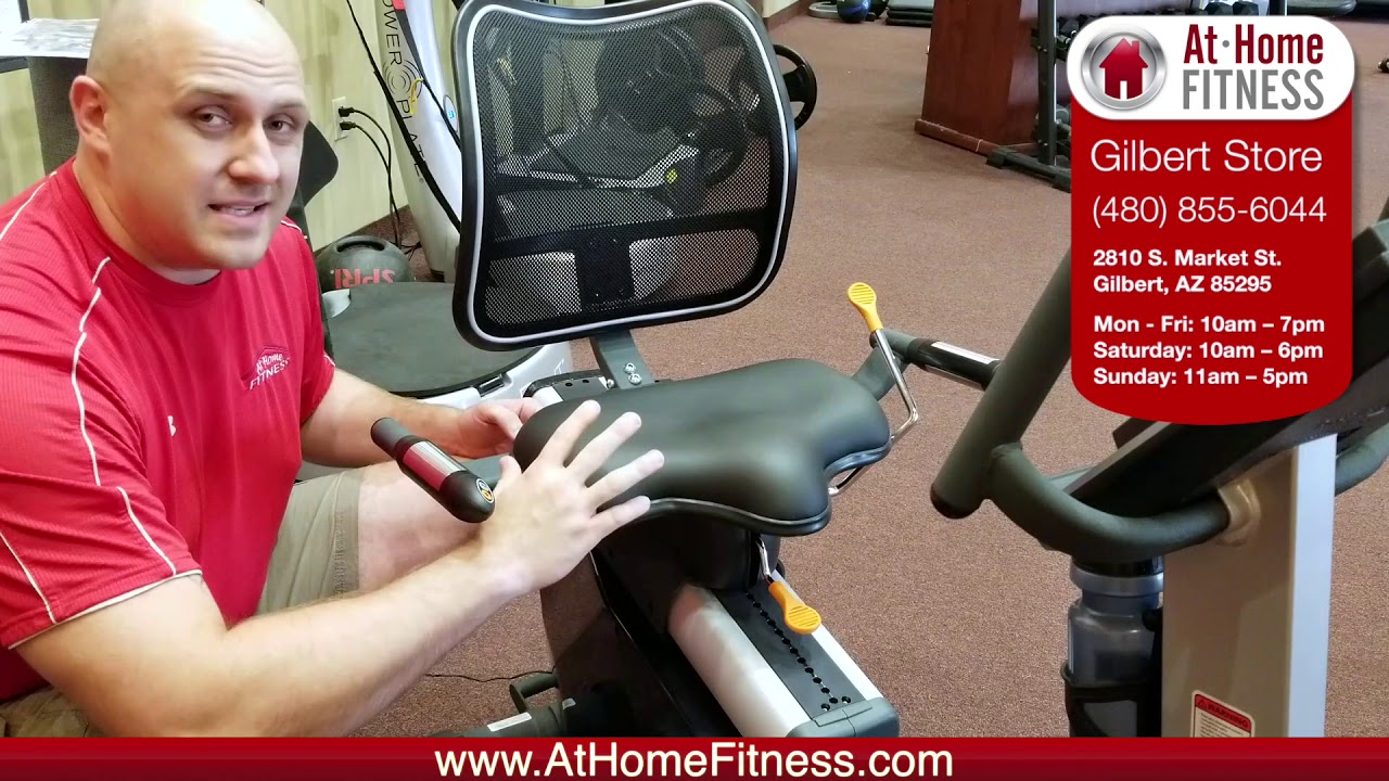 AtHomeFitness.com Gilbert - Elite Recumbent Bike Product Review