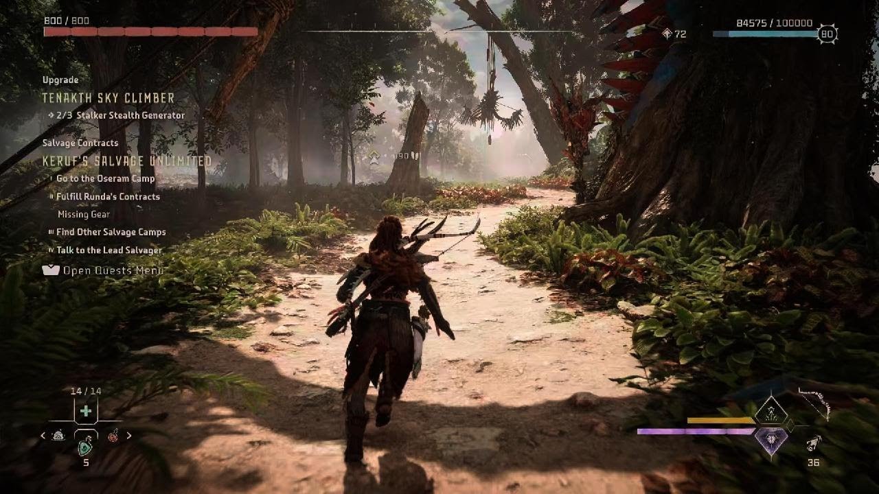 Horizon Forbidden West No Commentary