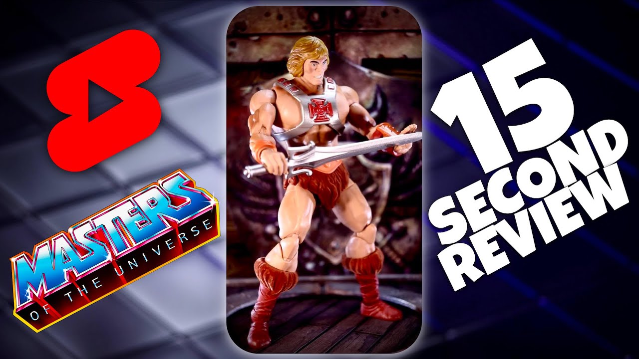 15 SECOND REVIEW - SDCC 40th Masterverse MOTU He-Man Action Figure