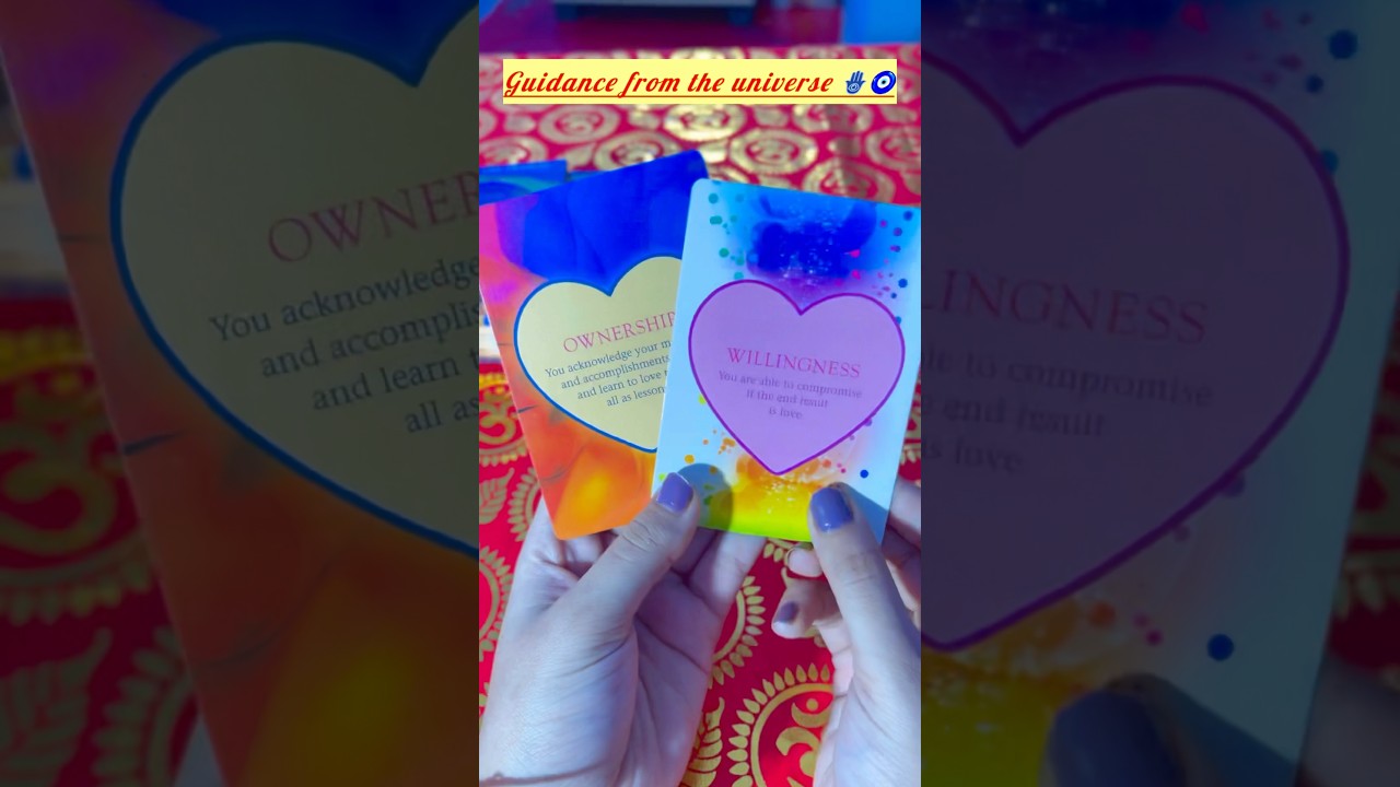 ✨ The universe has a message for YOU today 💖#guidancefromuniverse #tarotcards