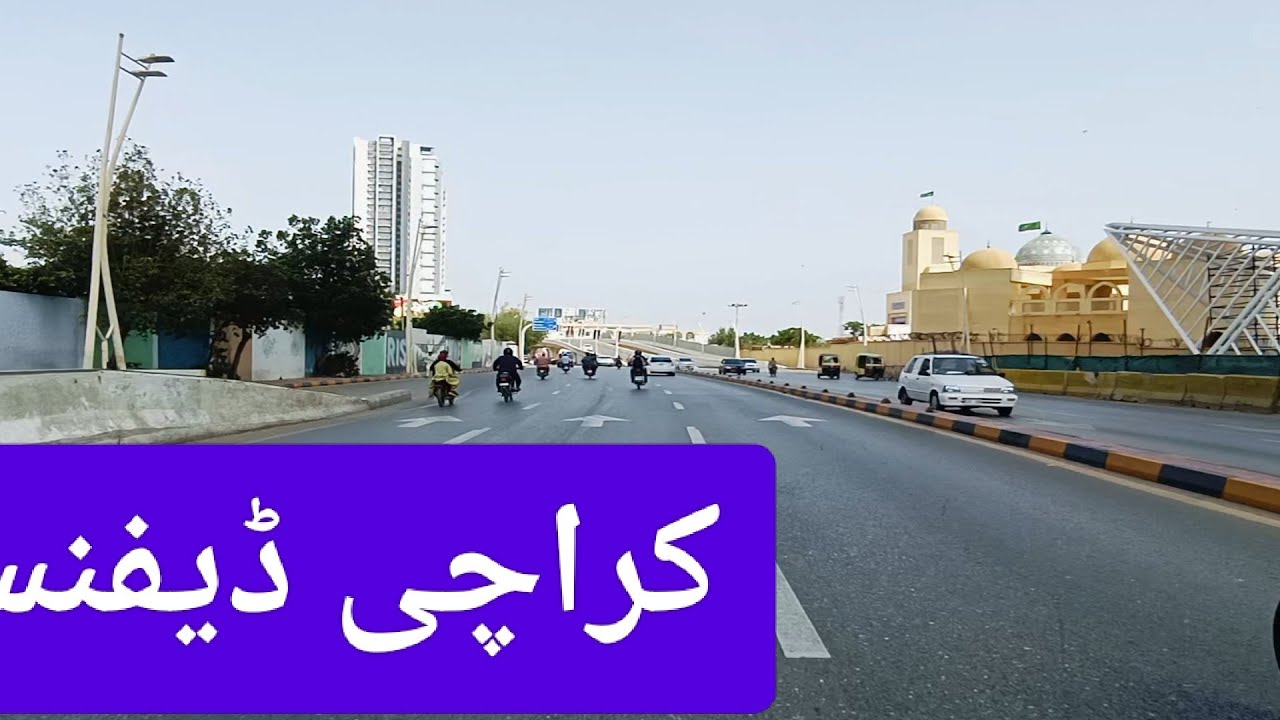 Exploring Karachi Defence On Bike | کراچی کی خوبصورت سڑکیں |MotoVlog  