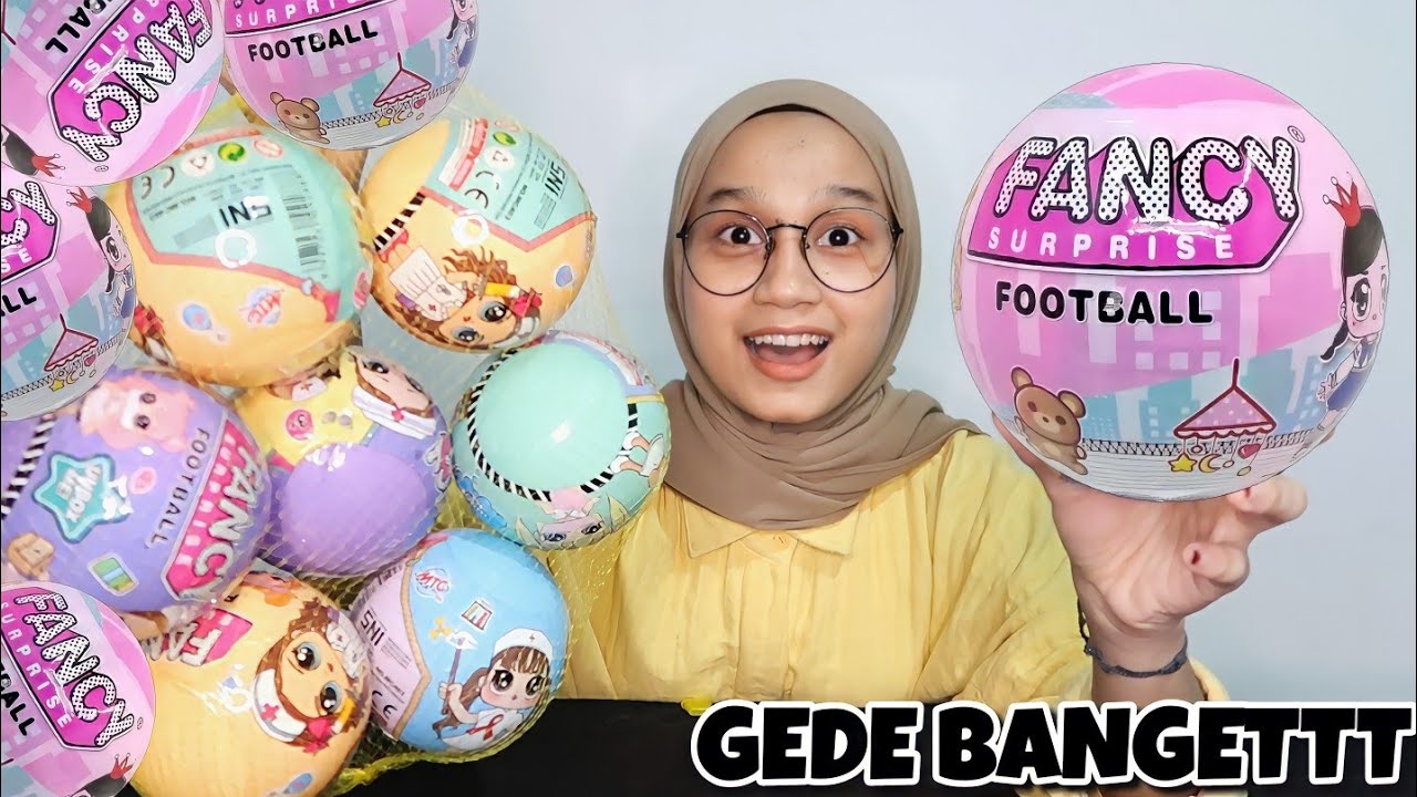SUPER JUMBO!! PERTAMA KALI UNBOXING BOLA FANCY SEGEDE INI..