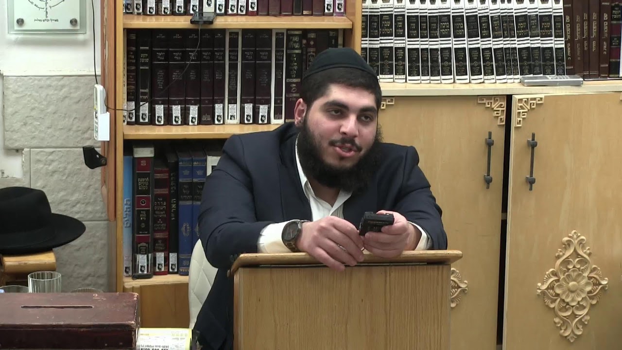 החיד''א -שיעור ערב בהלכה ובאגדה-אור לט' אדר תשפ''ו