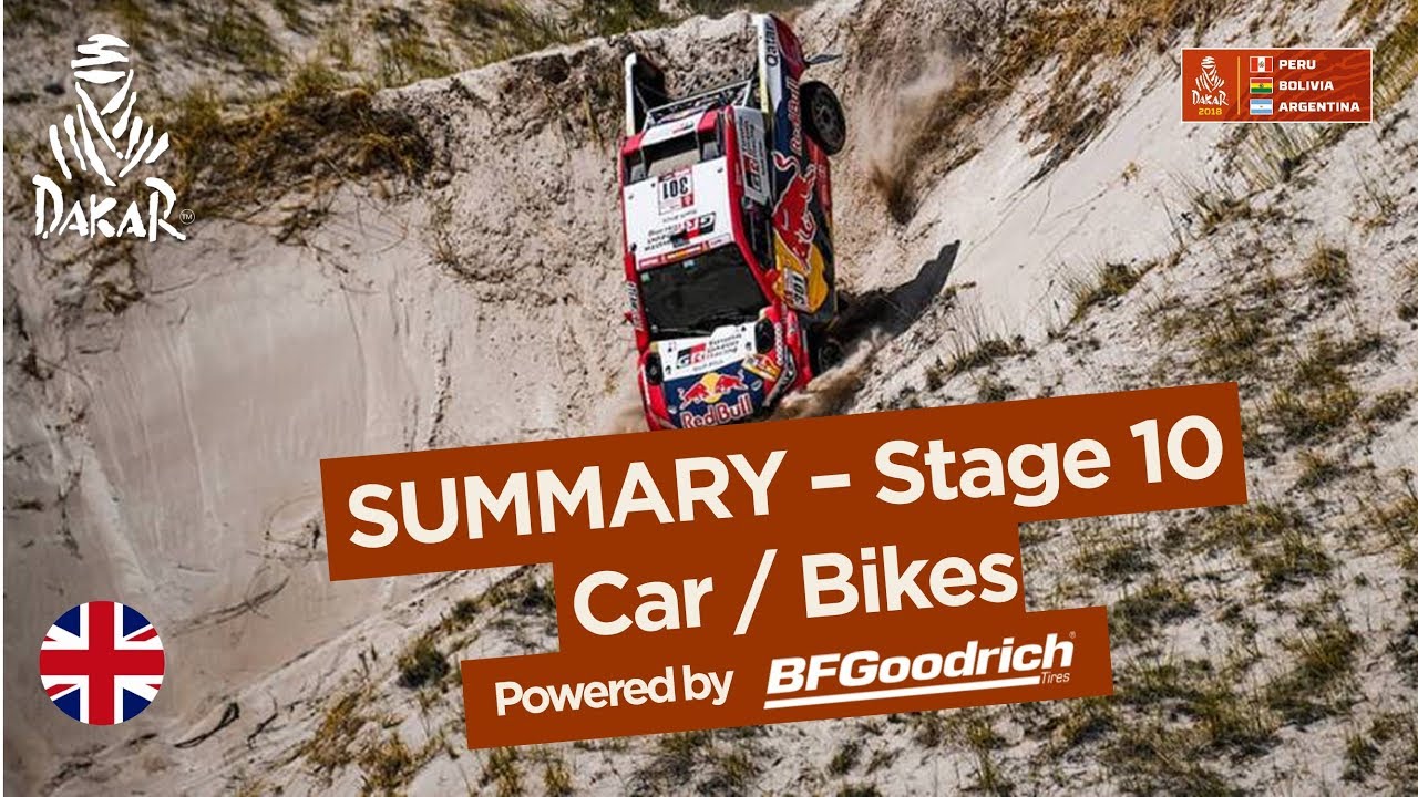 Summary - Car/Bike - Stage 10 (Salta / Bel&eacute;n) - Dakar 2018
