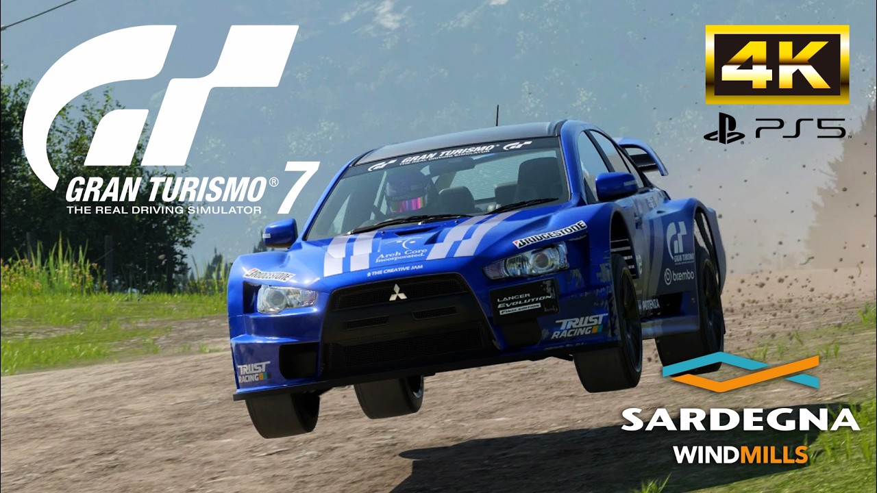 【GT7】♯50  ランサーエボリューションFinal Gr.B Rally Car サルディーニャ・ウィンドミルズ　#グランツーリスモ7  #4K