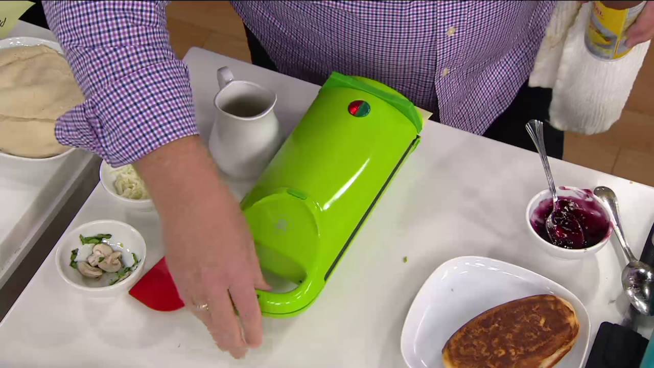 Yes Chef! Express Flip Food & Omelet Maker on QVC