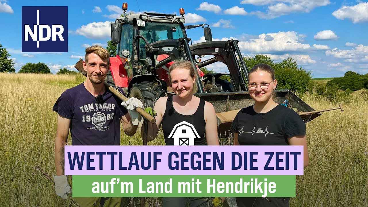 Hektik auf Hof Rath: schaffen Hendrikje und Mikel alle Aufgaben? | Folge 4 | NDR auf'm Land