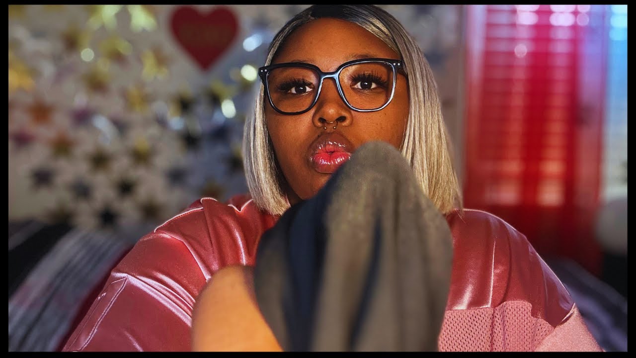 ASMR Spit Painting + Bare Mic Scratching