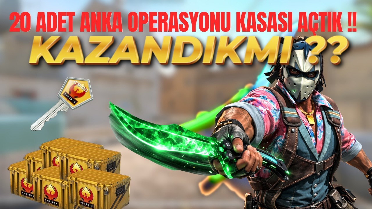 20 ADET ANKA OPERASYONU KASASI AÇTIK (KAZANDIKMI ??) --HEDİYELİ--ÇEKİLİŞ AÇIKLANDI !