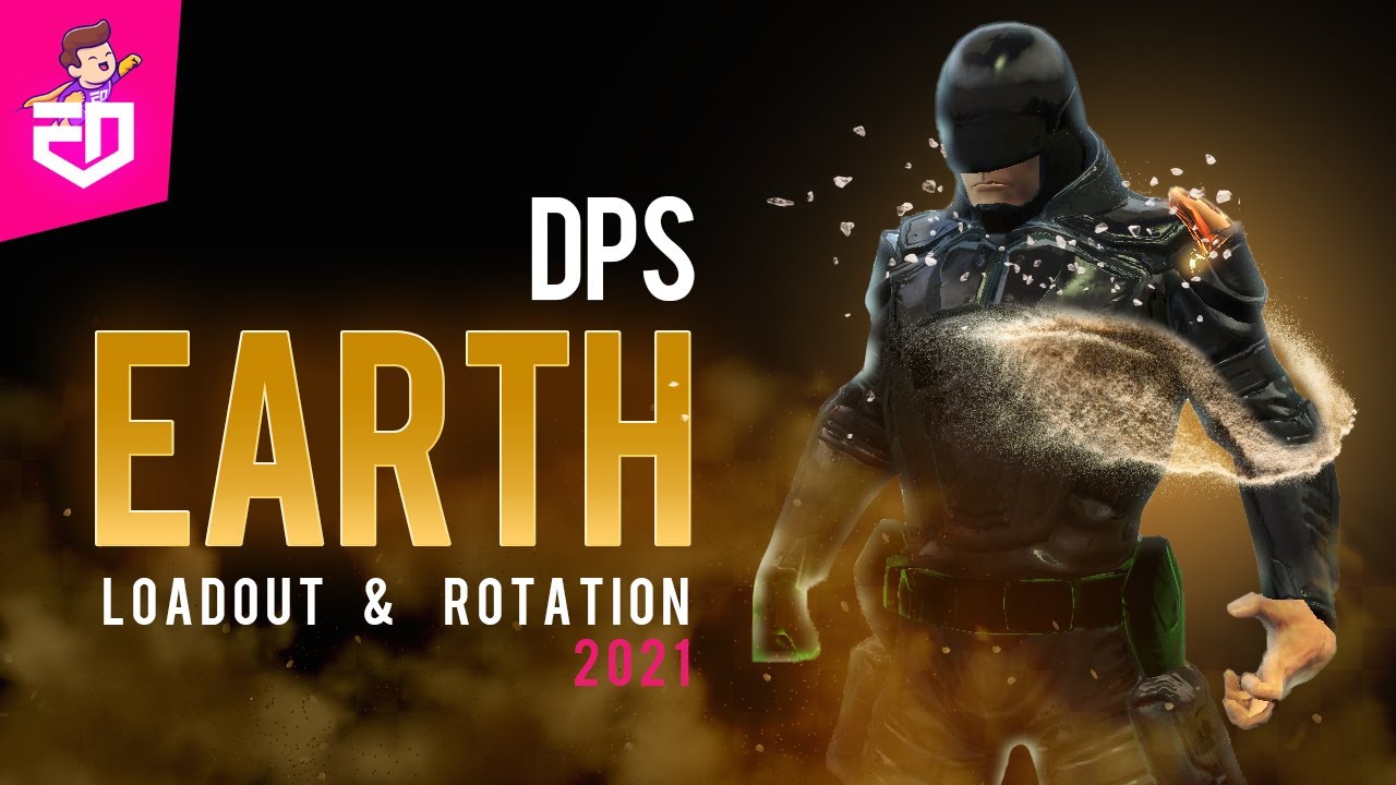 DCUO | Earth DPS Loadout & Rotation 2021/2022 | iEddy Gaming