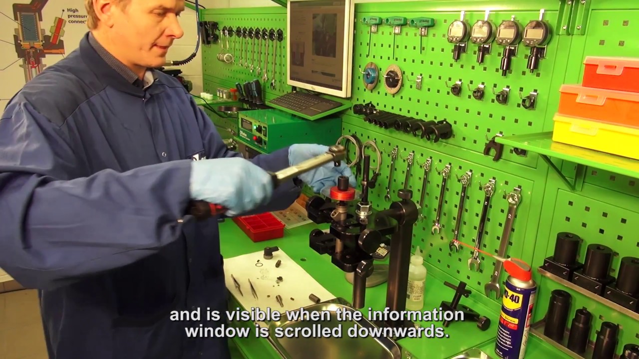 Common rail injector repair step 3 CRistina
