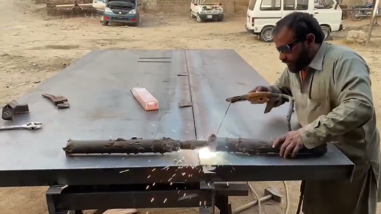 Amazing Handmade manufacturing process of Hydraulic Tractor Trolley//making Tractor tarolley//...