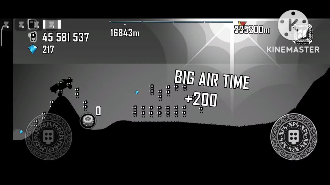 Hill Climb Racing : Mutant & Ragnarok 15000 20000 m
