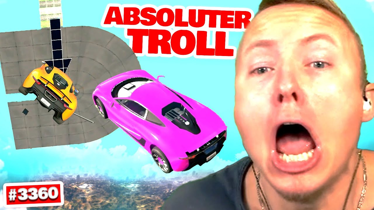 Die BESTE TROLL MAP in GTA die wir jemals gespielt haben...😂