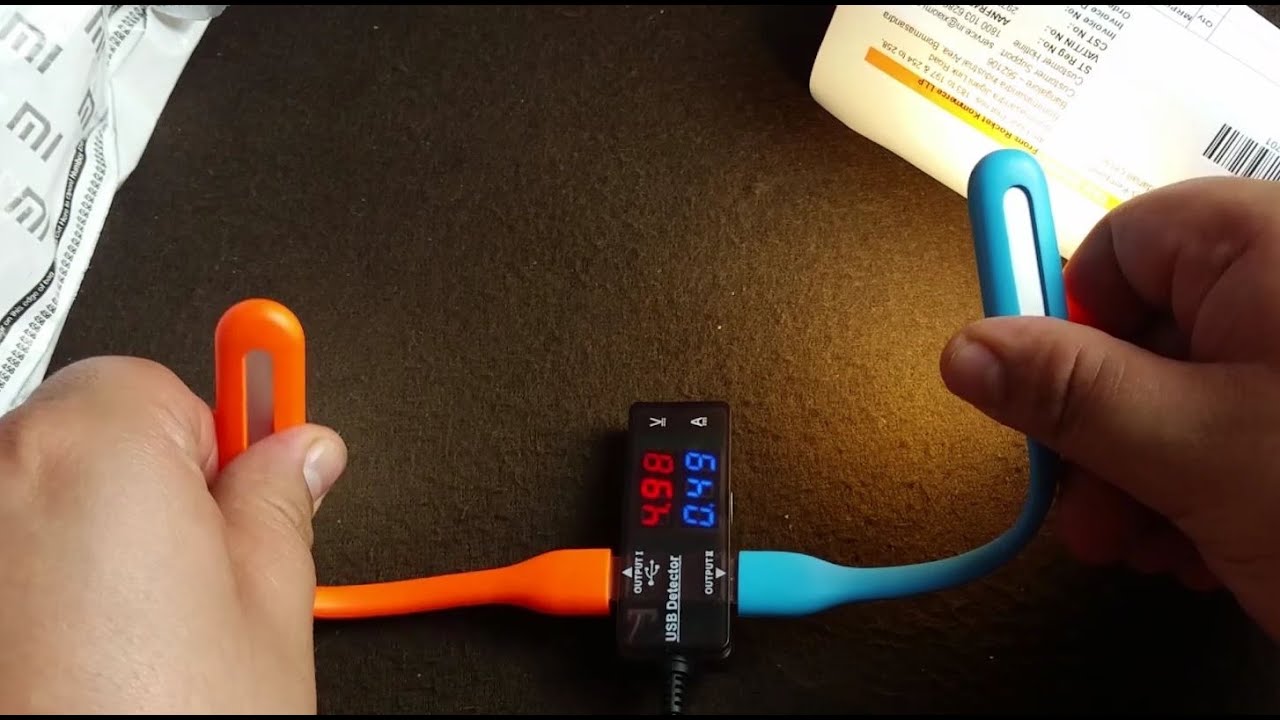 Xiaomi MI USB LED Light Unboxing Review and Comparison