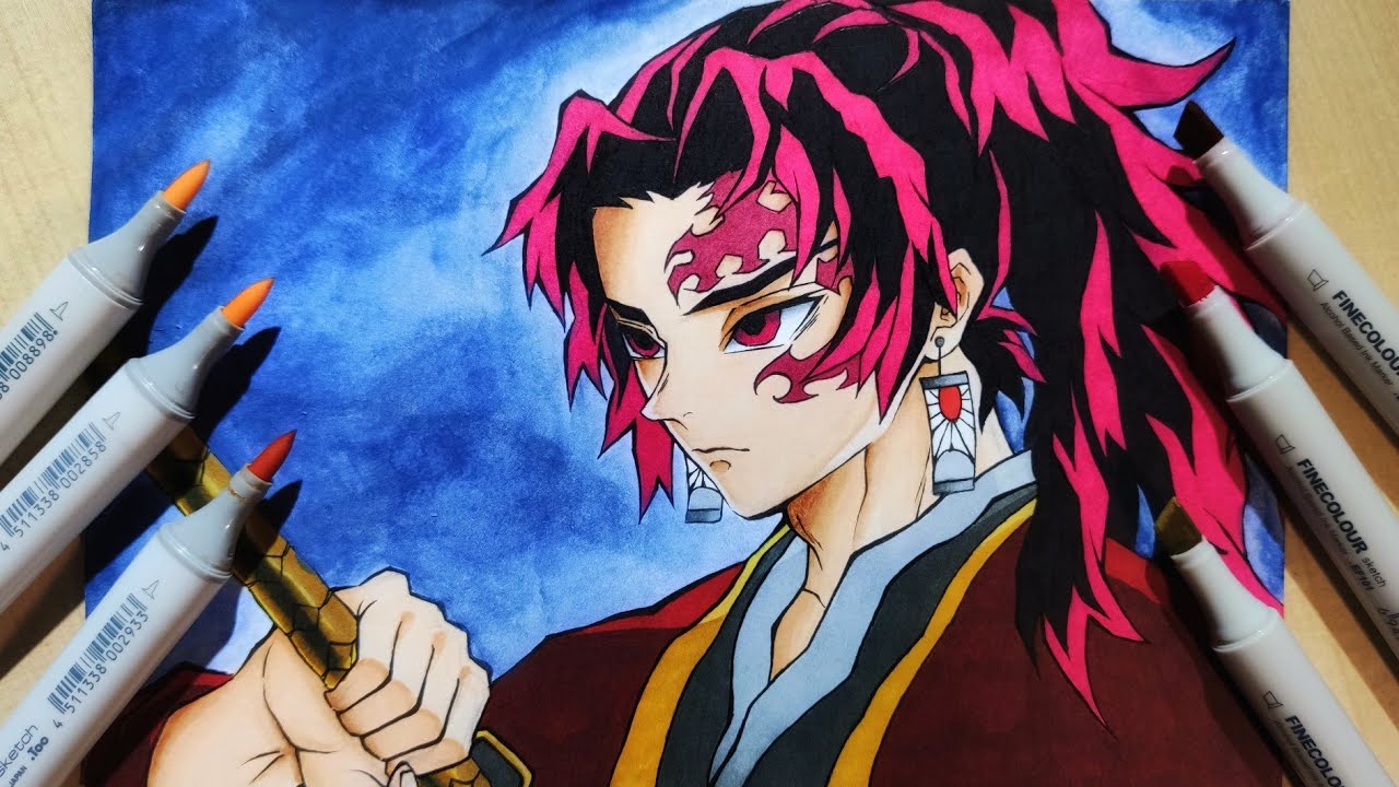 Kimetsu No Yaiba | Drawing Yoriichi