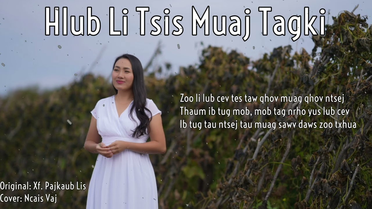 Hlub Li Tsis Muaj Tagki cover by Ncais Vaj 2024 | original Xf. Pabkaub Lis