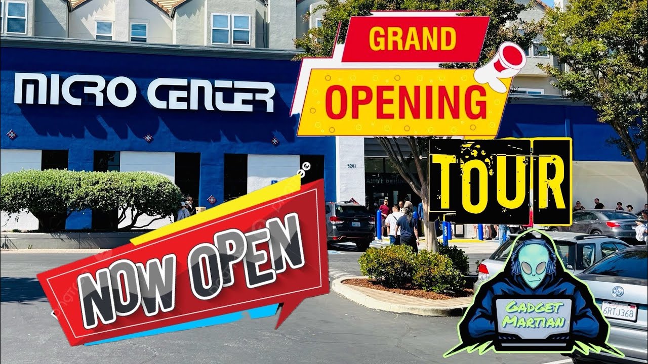 Micro Center Superstore Grand Opening Silicon Valley Santa Clara 2025 Technology Headquarters CA