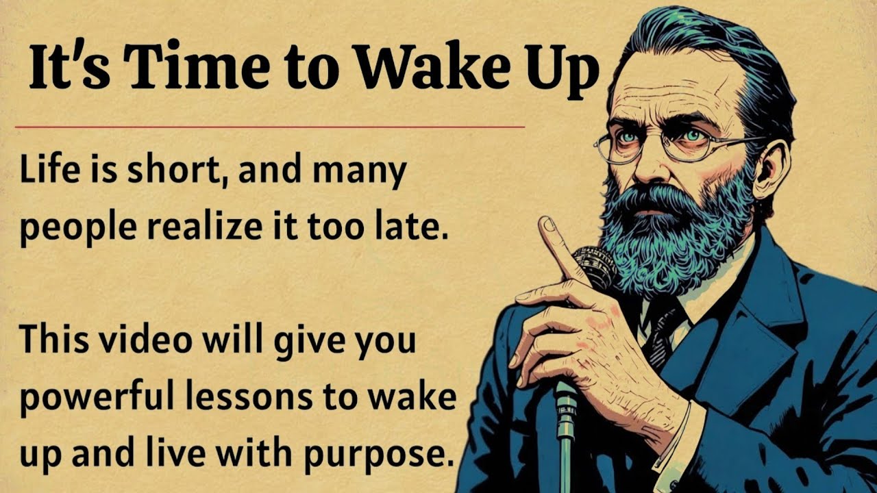 Life is Short - It's Time to Wake up || Graded Reader || Improve Your English ✅️