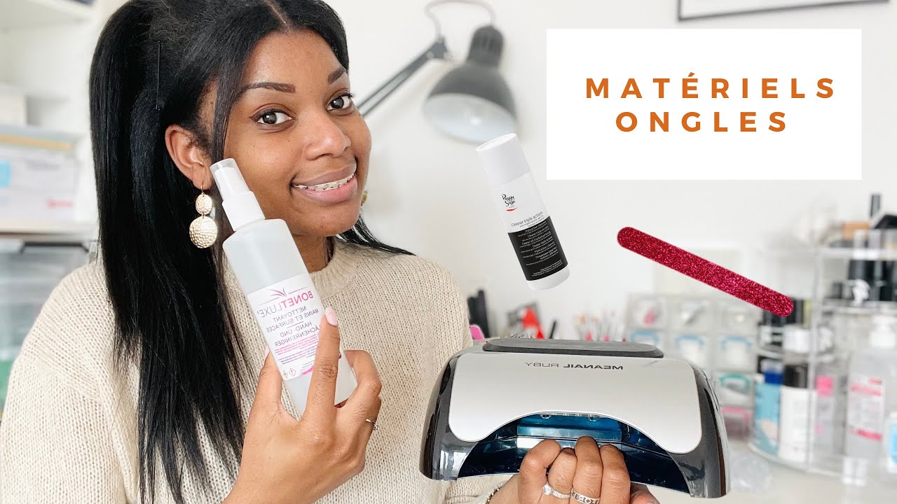 MATÉRIELS POUR DÉBUTER DANS LES ONGLES EN VERNIS SEMI-PERMANENT !
