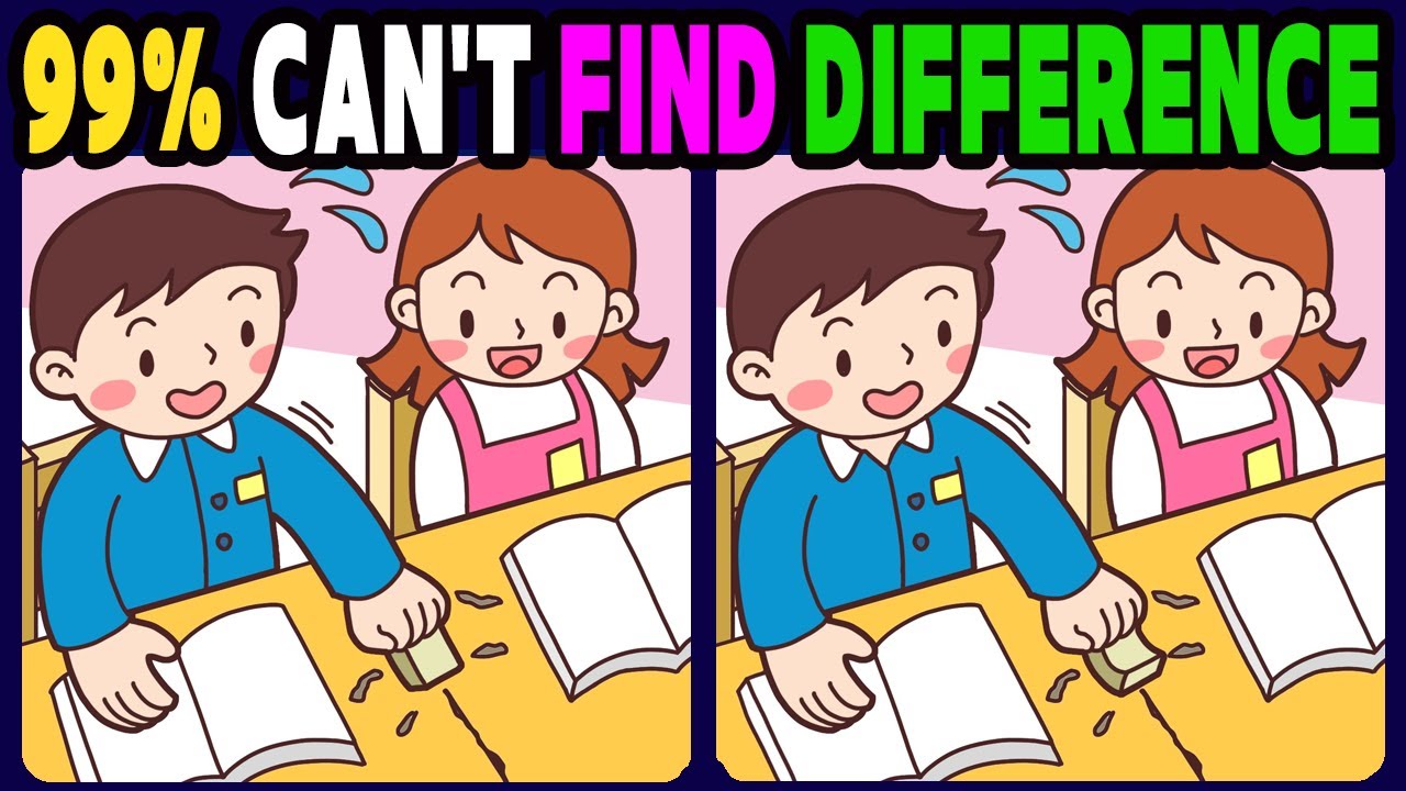 【Spot the difference】99% can't find difference【Find the difference】296