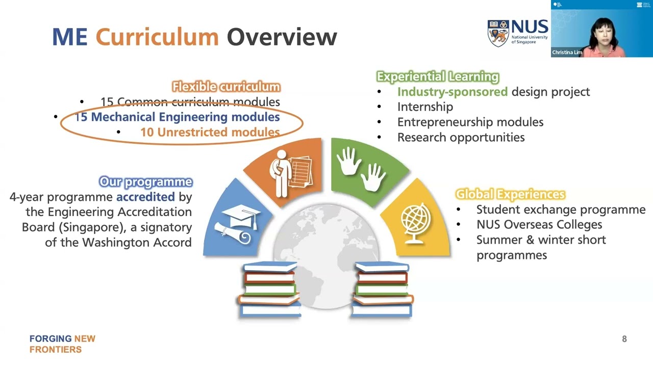 Mechanical Engineering @ NUS (e-Open House 2022)