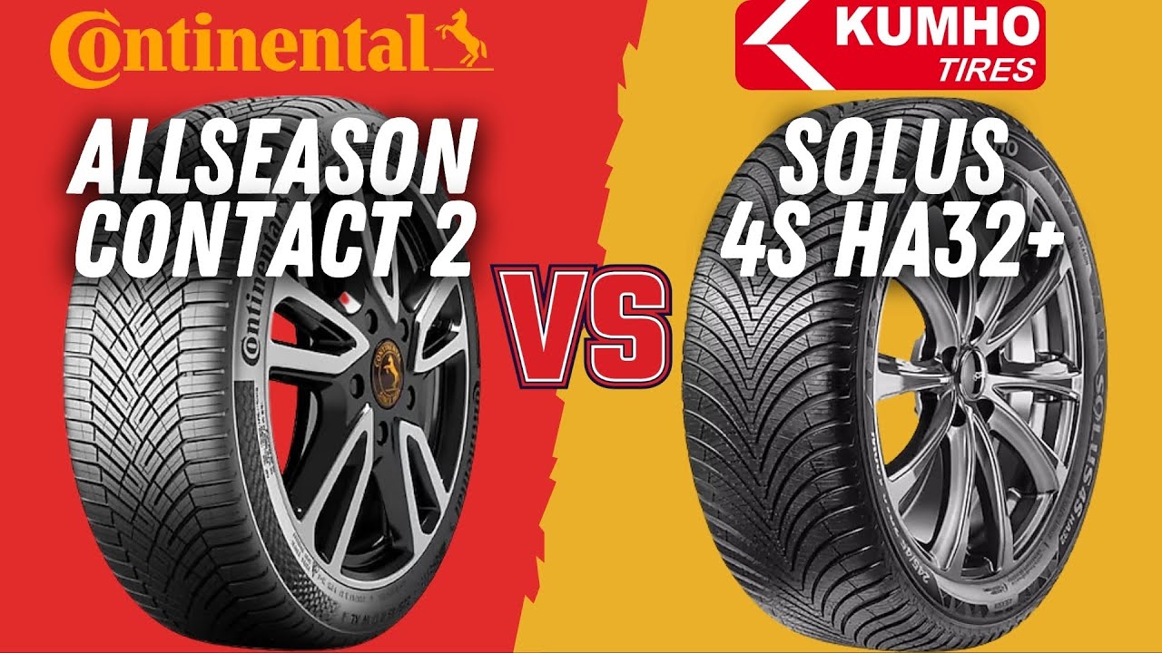 Continental AllSeasonContact 2 против Kumho Solus 4S HA32+