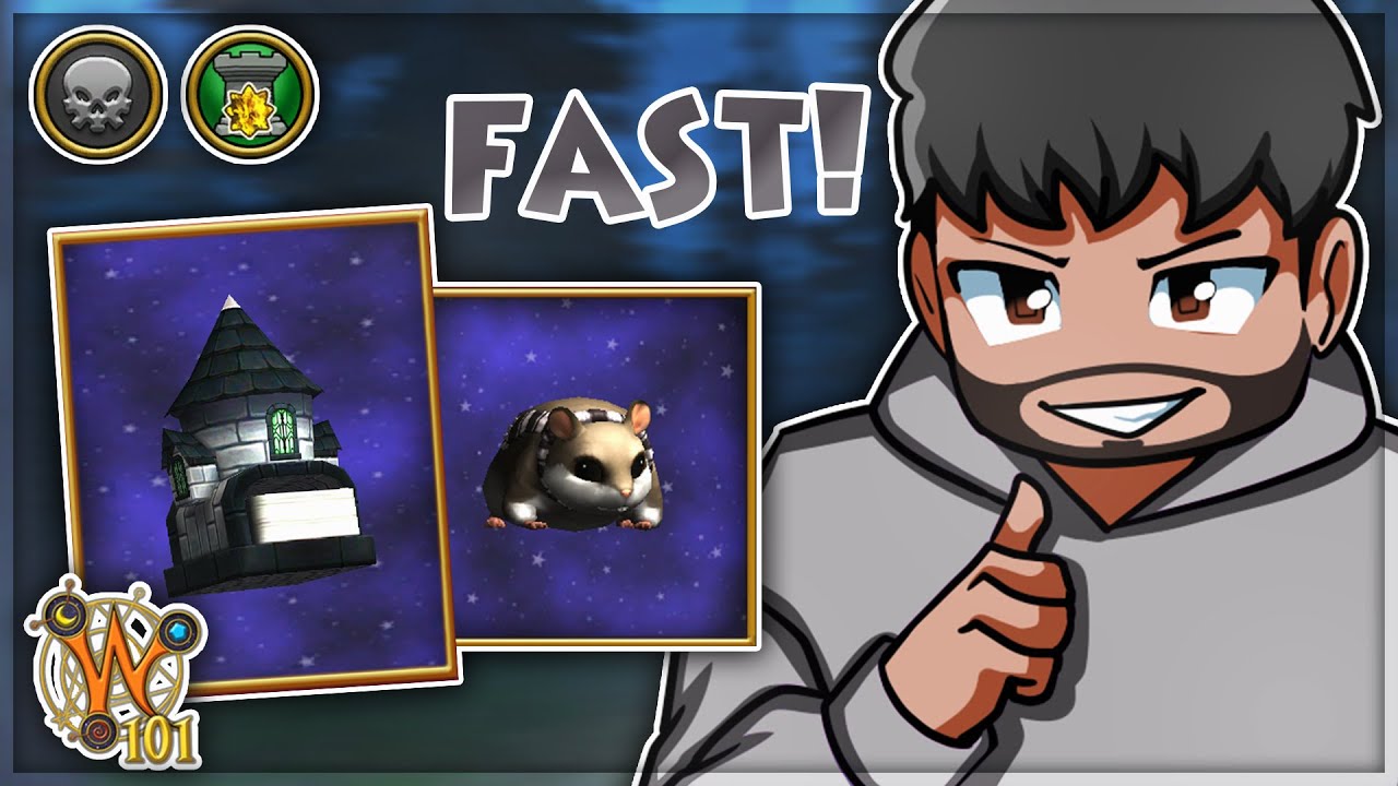 Как фармить Death Deckathalon (этапы 1-5) в Wizard101...