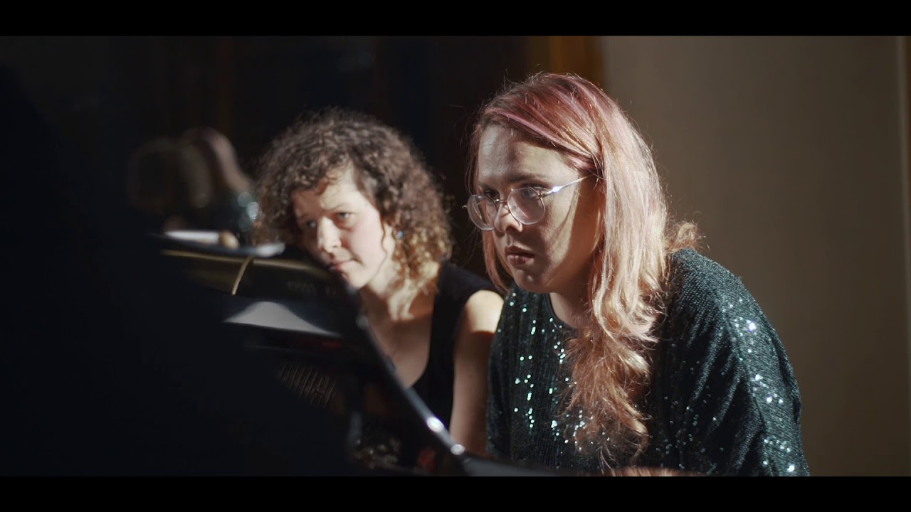 Infected Mushroom - Bust A Move (piano 4 hands by Olga Michaeli & Ofri Zer)