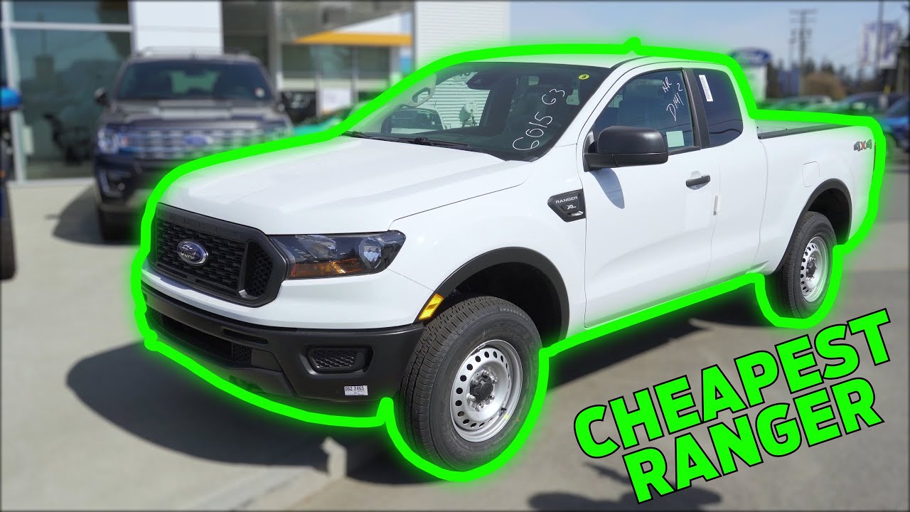 Cheapest 2020 Ford Ranger Unboxing
