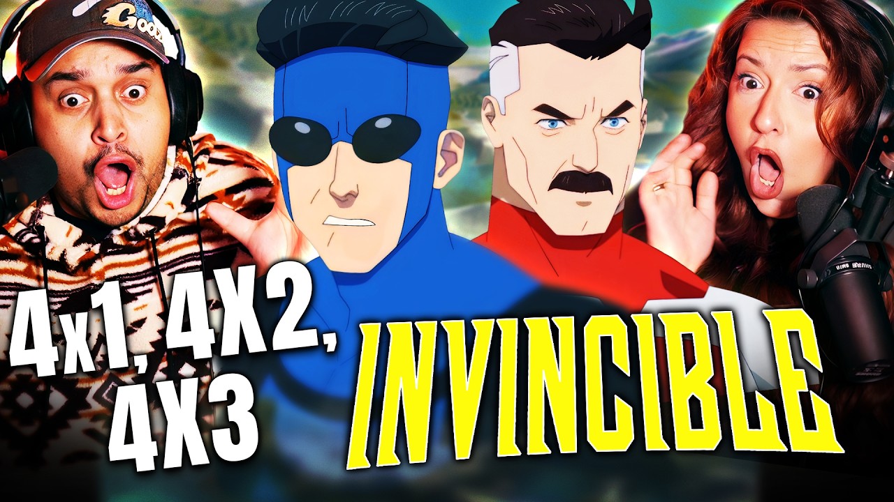 INVINCIBLE SEASON 4 EPISODES 1, 2 & 3 REACTION –THRAGG!? – FIRST TIME WATCHING – REVIEW