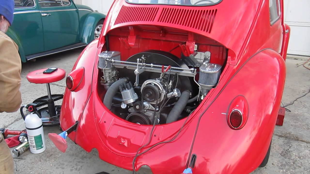 VW Bug 2110cc Stroker Engine First Start, Initial Break In