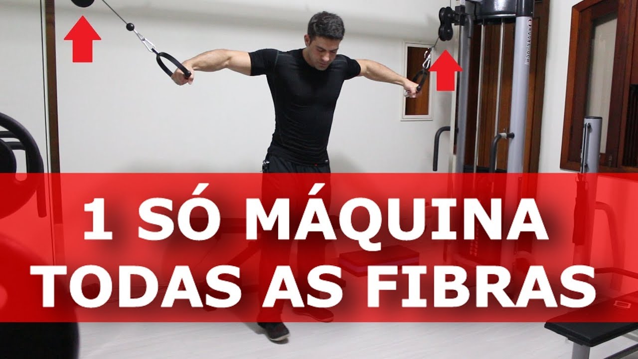 TREINO COMPLETO DE PEITO EM 1 SÓ EQUIPAMENTO (cross over)