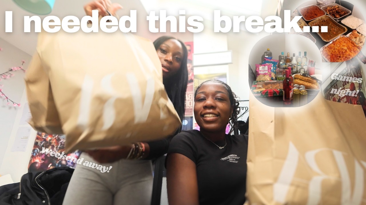 Escaping uni life for Thanksgiving weekend… Black Friday, games & good vibes ✨