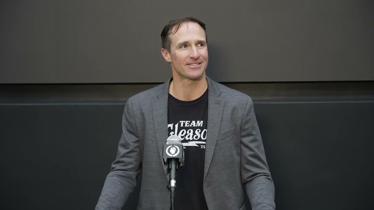 Drew Brees' Saints Hall of Fame Announcement Speech